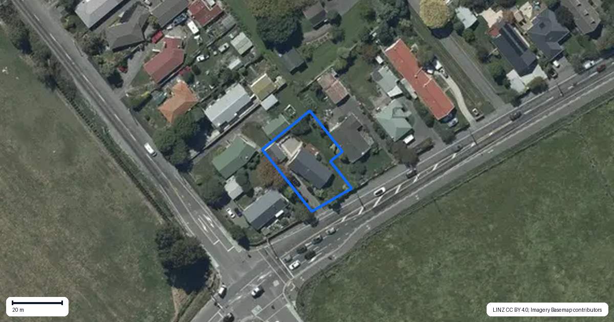Property context map for 269 Sparks Road, Hoon Hay, Christchurch