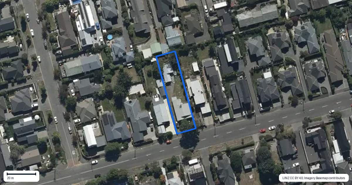 Property context map for 59 Jeffreys Road, Fendalton, Christchurch
