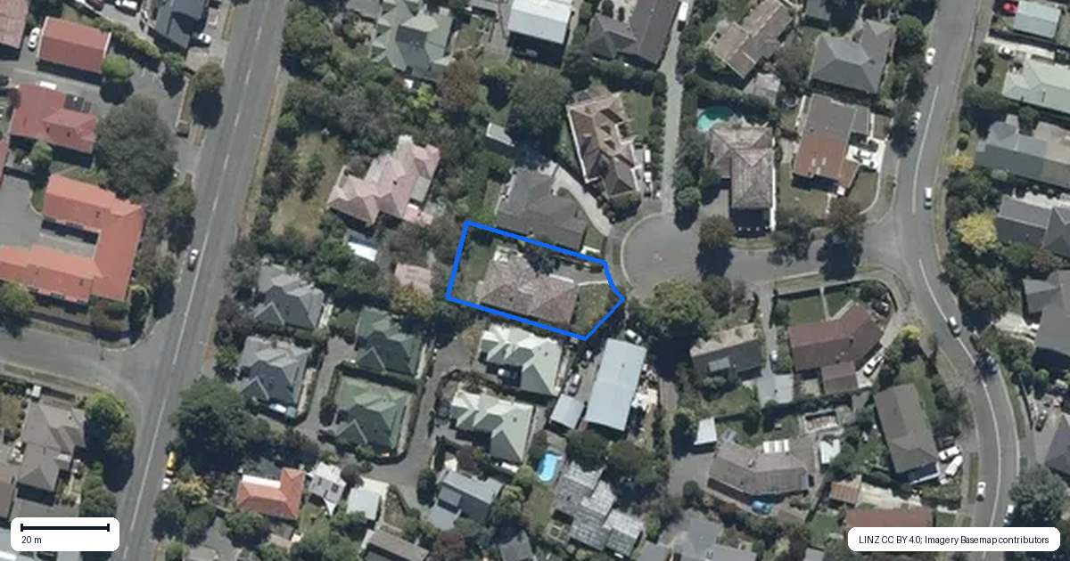 Property context map for 9 Gilmore Place, Burnside, Christchurch