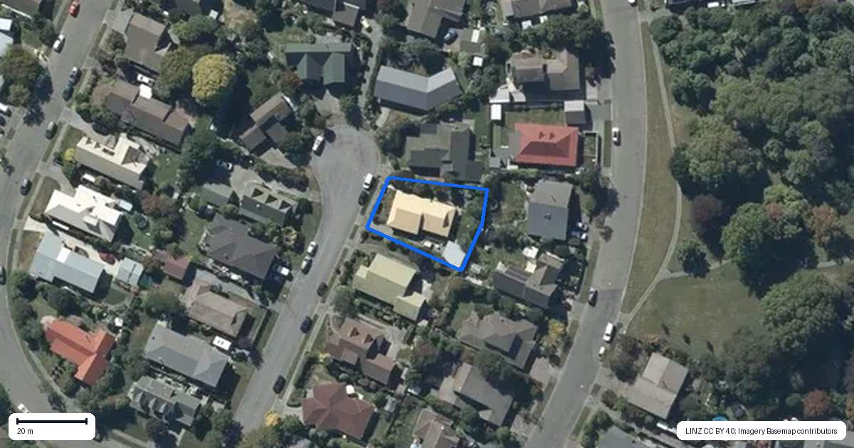 Property context map for 10 Noble Place, Halswell, Christchurch