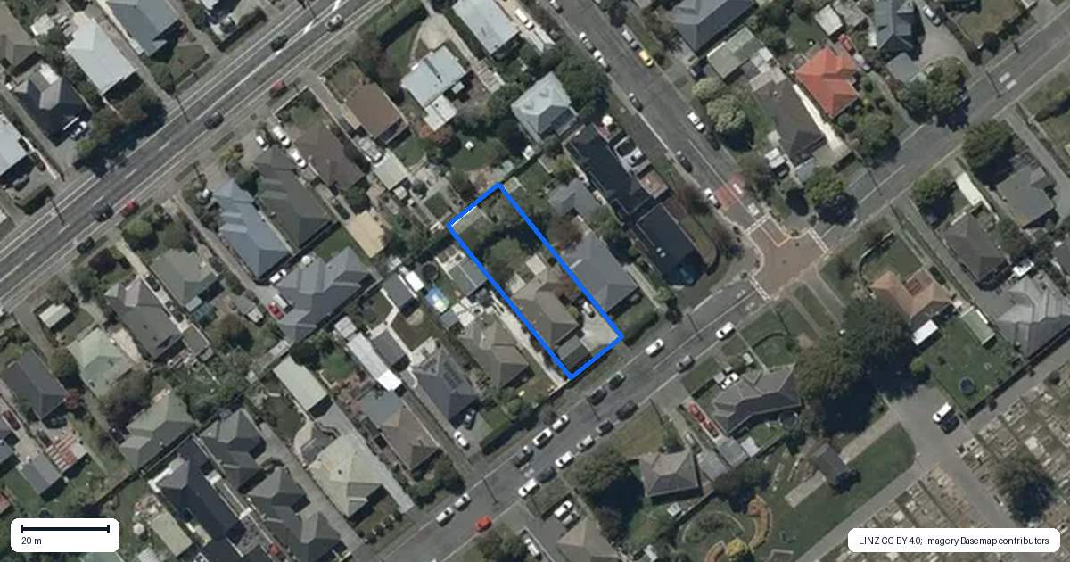 Property context map for 31 Roker Street, Somerfield, Christchurch
