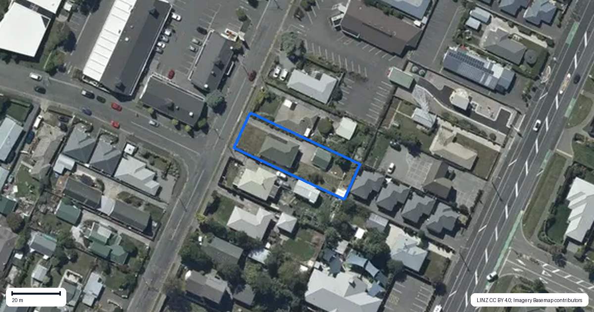 Property context map for 28 Ensign Street, Halswell, Christchurch