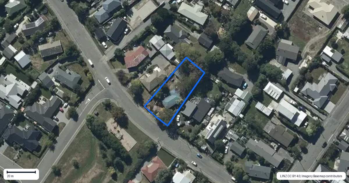 Property context map for 30 William Street, Prebbleton
