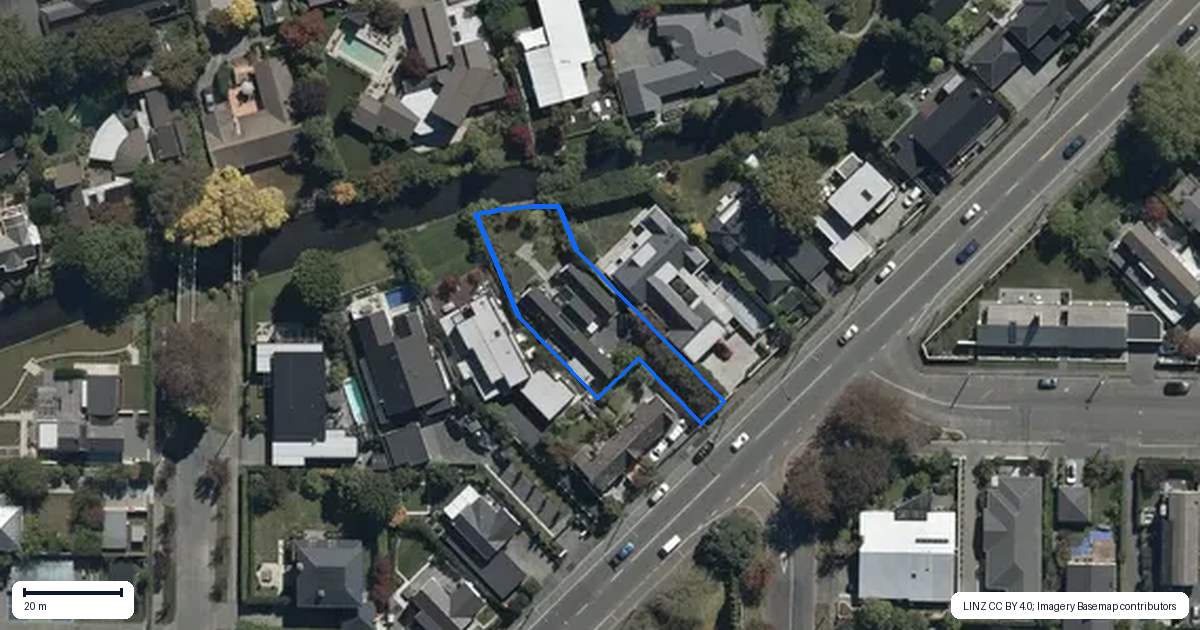 Property context map for 31 Idris Road, Fendalton, Christchurch