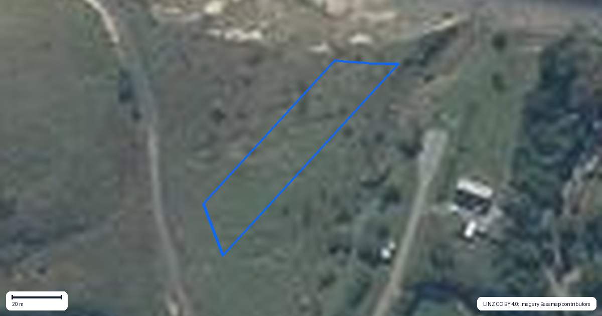 Property context map for 427 Camp Bay Road, Port Levy, Diamond Harbour