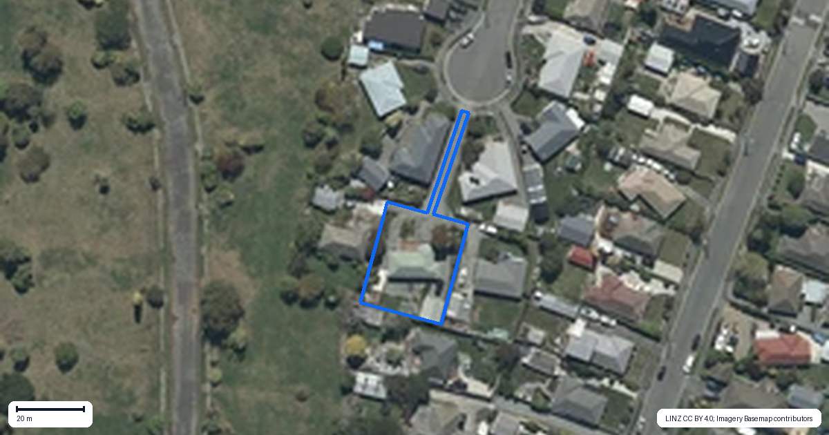 Property context map for 31 Horton Place, Avondale, Christchurch