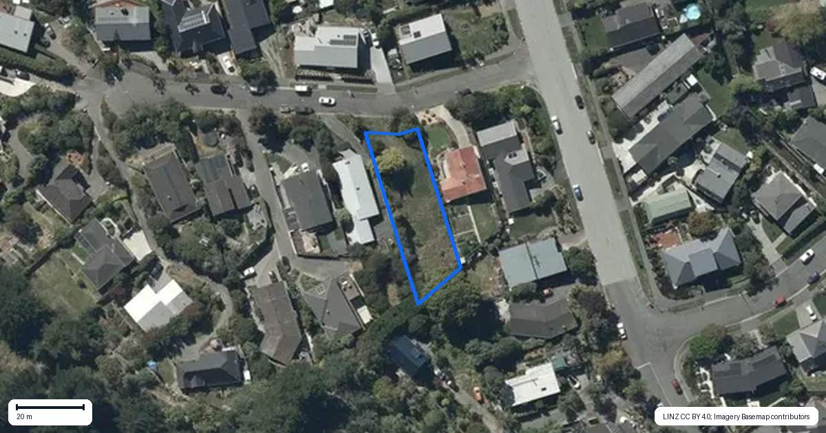 Property context map for 3 Roseneath Place, Cashmere, Christchurch