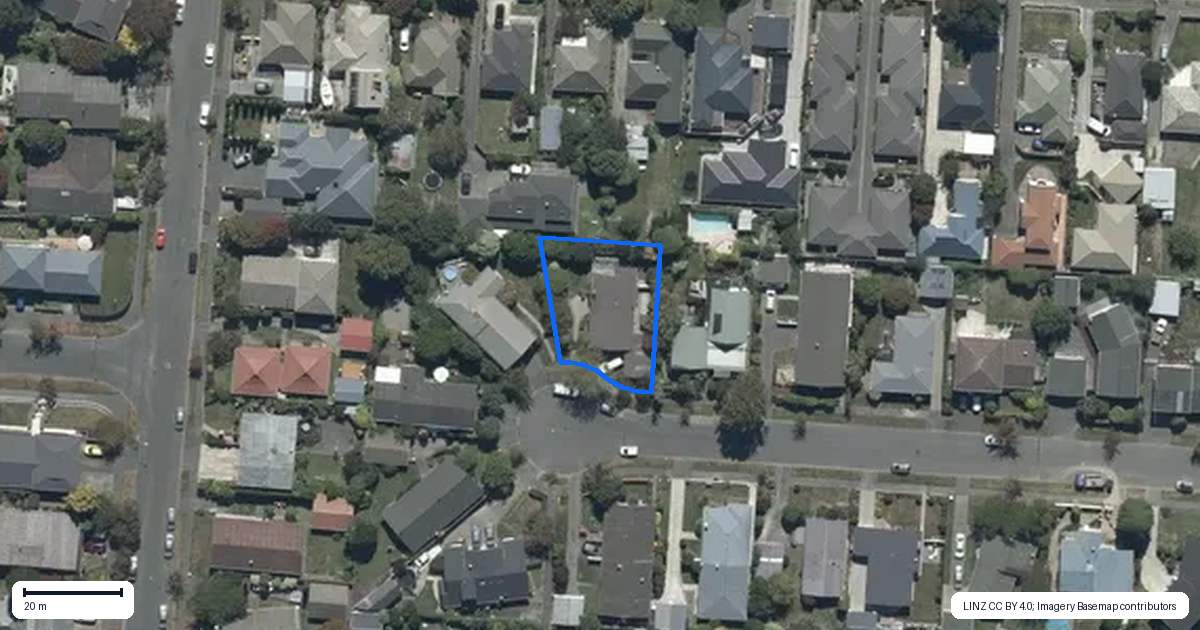 Property context map for 32 Rosedale Place, Avonhead, Christchurch