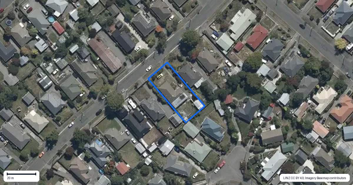 Property context map for 9 Glencoe Street, Burnside, Christchurch