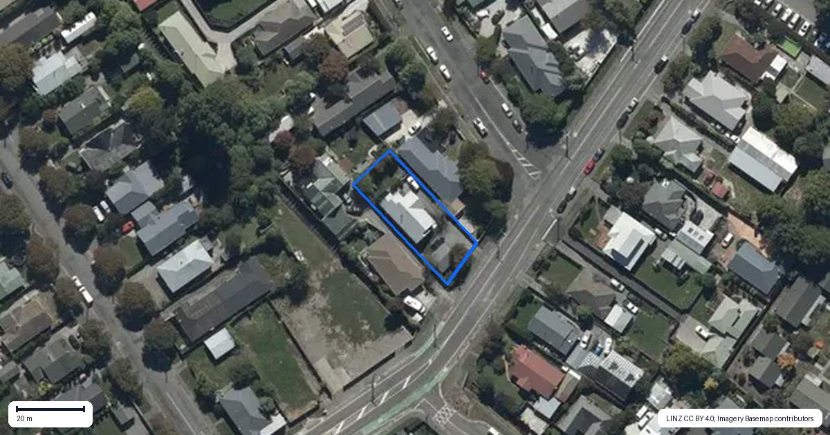 Property context map for 241 Westminster Street, Mairehau, Christchurch