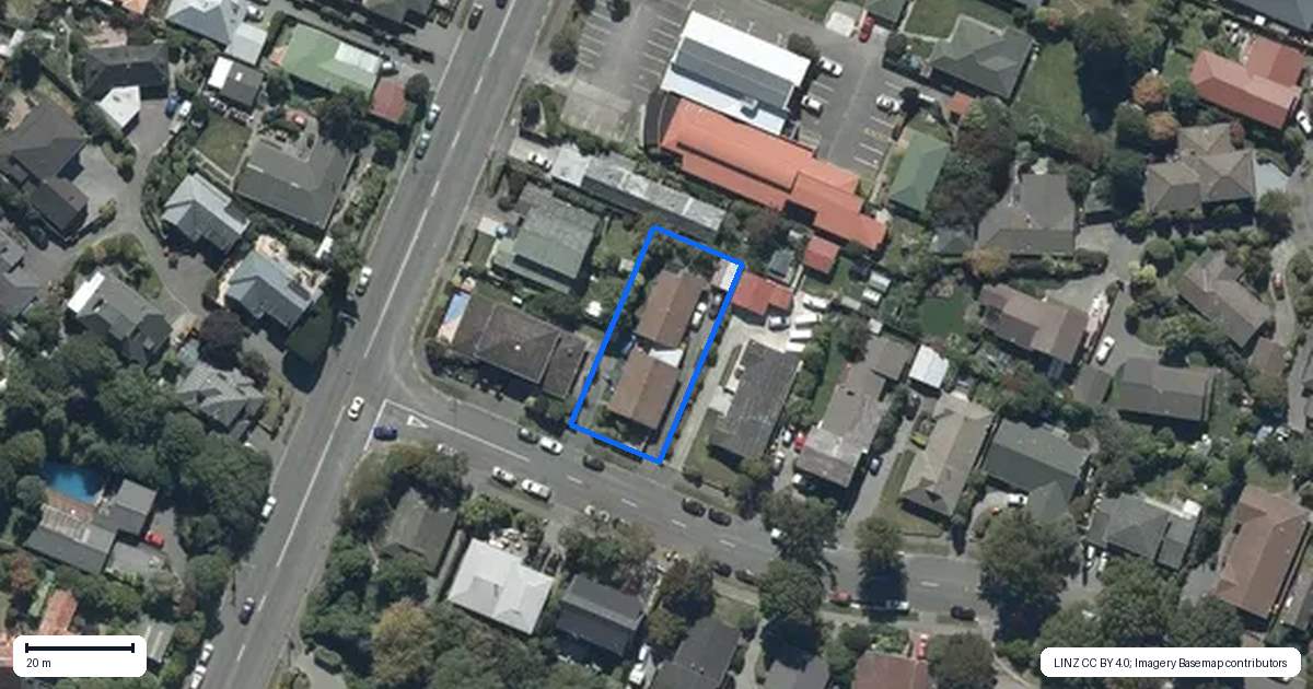 Property context map for 68A Parkstone Avenue, Ilam, Christchurch