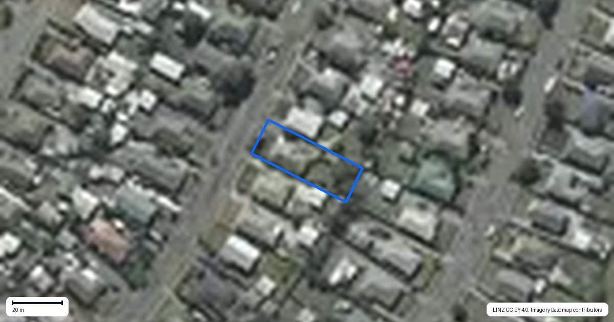 Property context map for 18 Warblington Street, Aranui, Christchurch