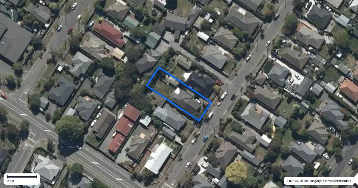 Property context map for 7 Torquay Place, Bryndwr, Christchurch