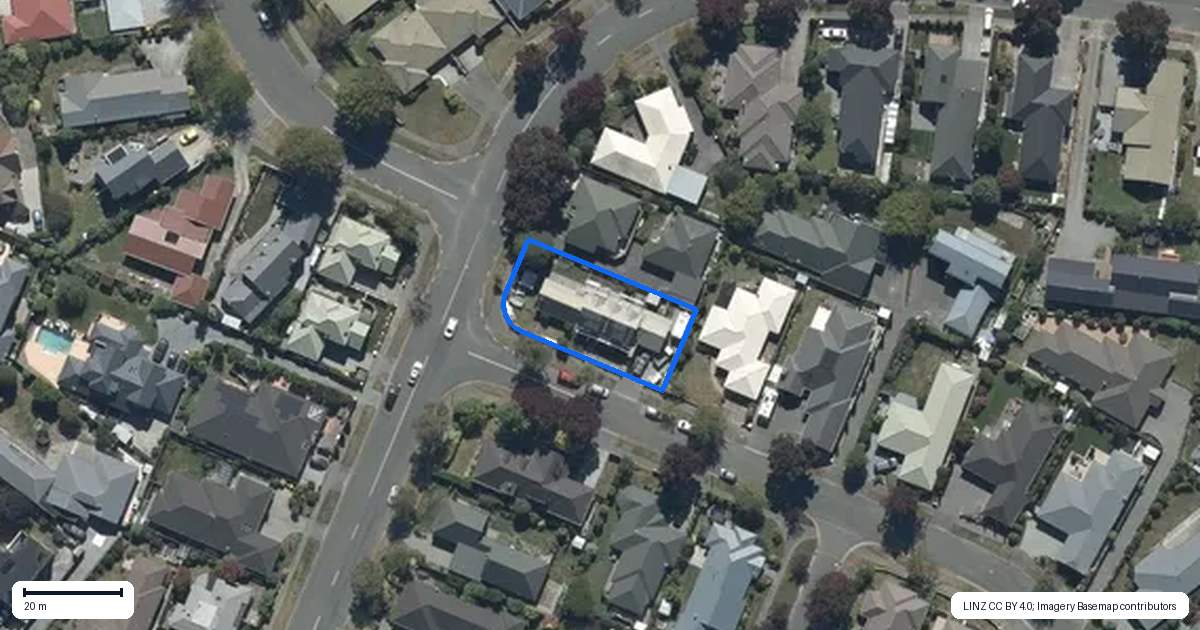 Property context map for 3 Berkshire Drive, Avonhead, Christchurch