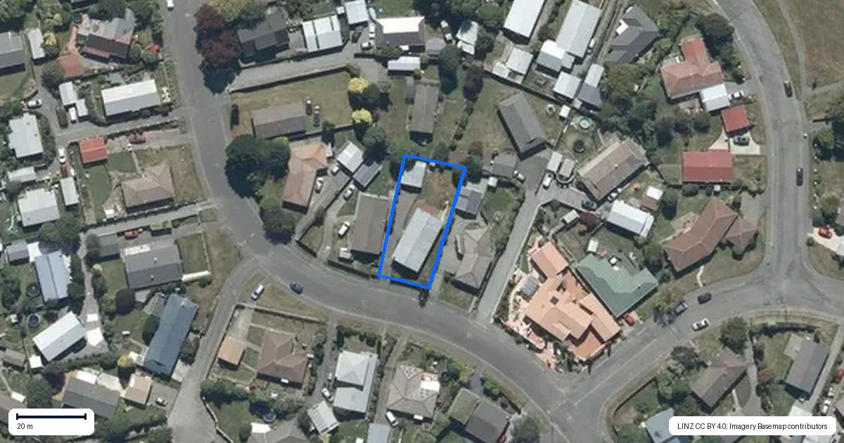 Property context map for 22 Cicada Place, Hei Hei, Christchurch