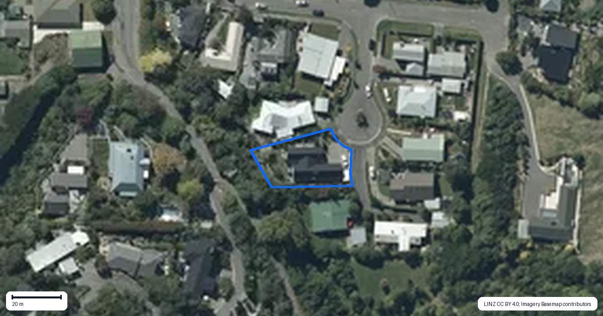 Property context map for 4 Chorley Place, Hillsborough, Christchurch