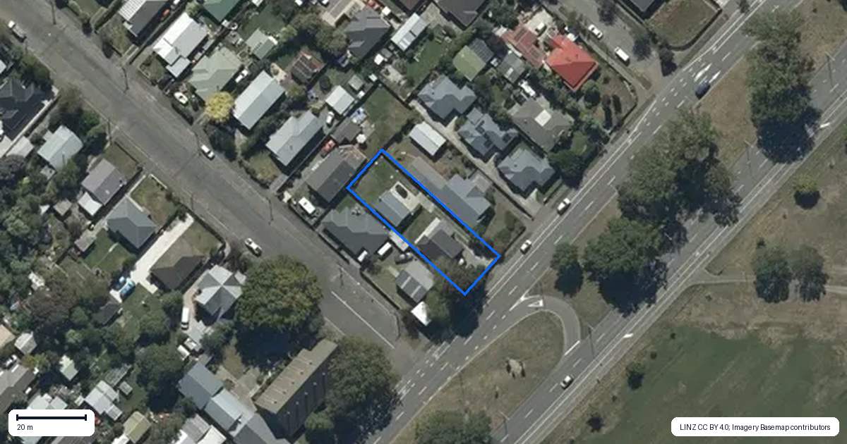Property context map for 143 Buckleys Road, Linwood, Christchurch