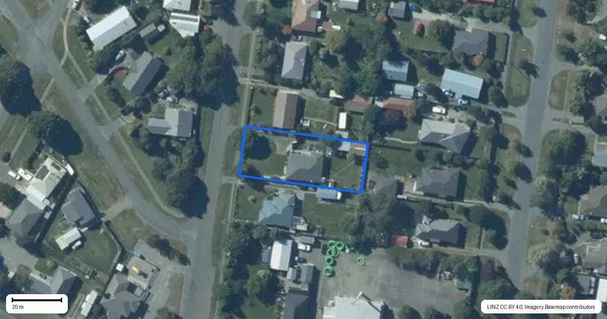Property context map for 4 Jackson Street, Darfield