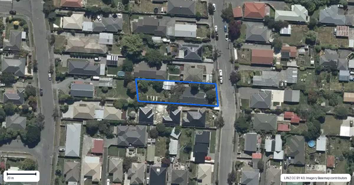 Property context map for 3 Shaftesbury Street, Avonhead, Christchurch