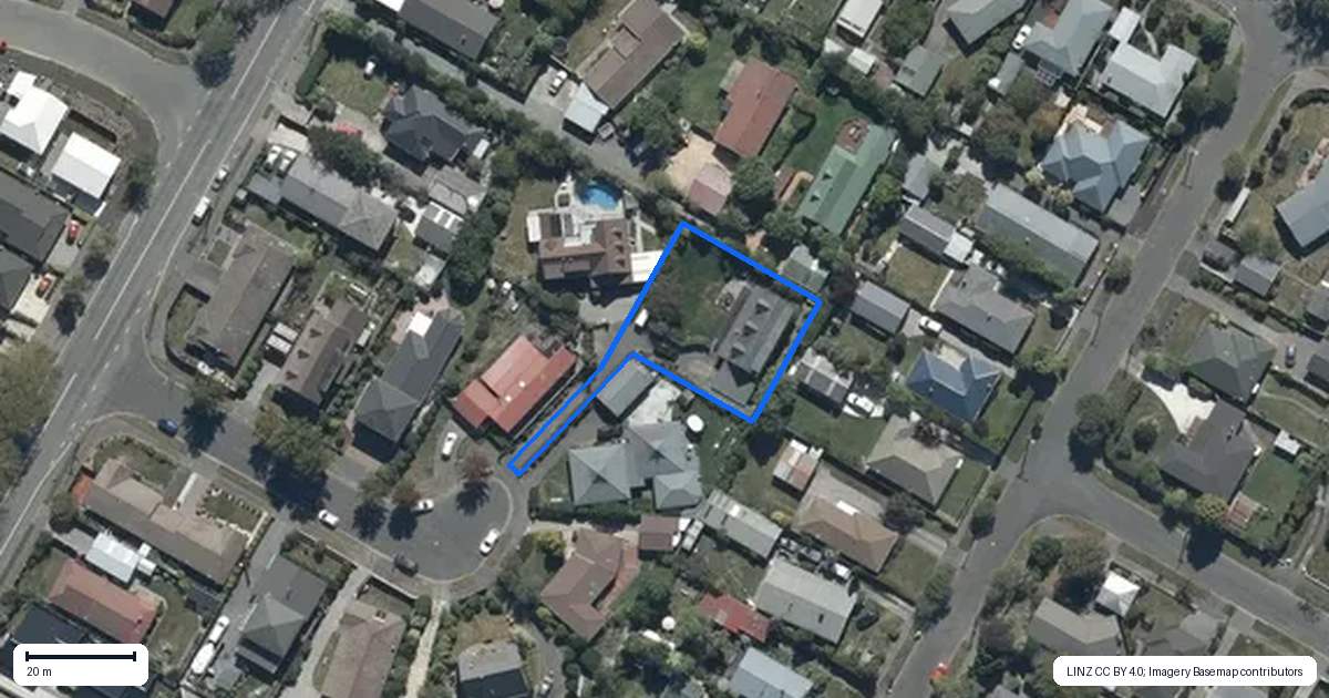 Property context map for 9B Goya Place, Bishopdale, Christchurch