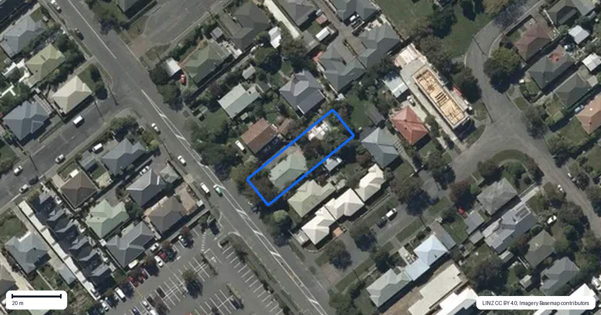 Property context map for 56 Simeon Street, Spreydon, Christchurch