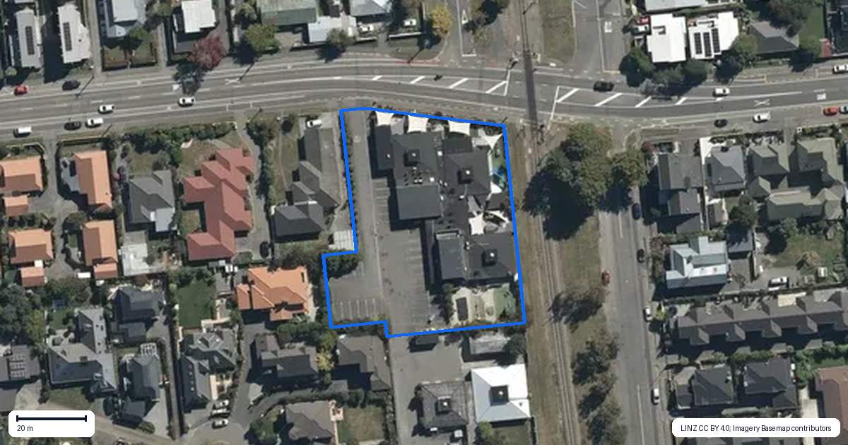 Property context map for 27 Kilmarnock Street, Riccarton, Christchurch