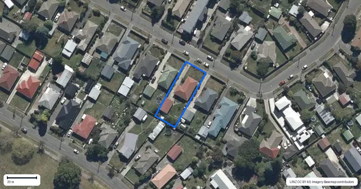 Property context map for 34 Newmark Street, Bishopdale, Christchurch