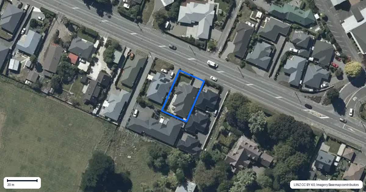 Property context map for 125 Halswell Junction Road, Halswell, Christchurch