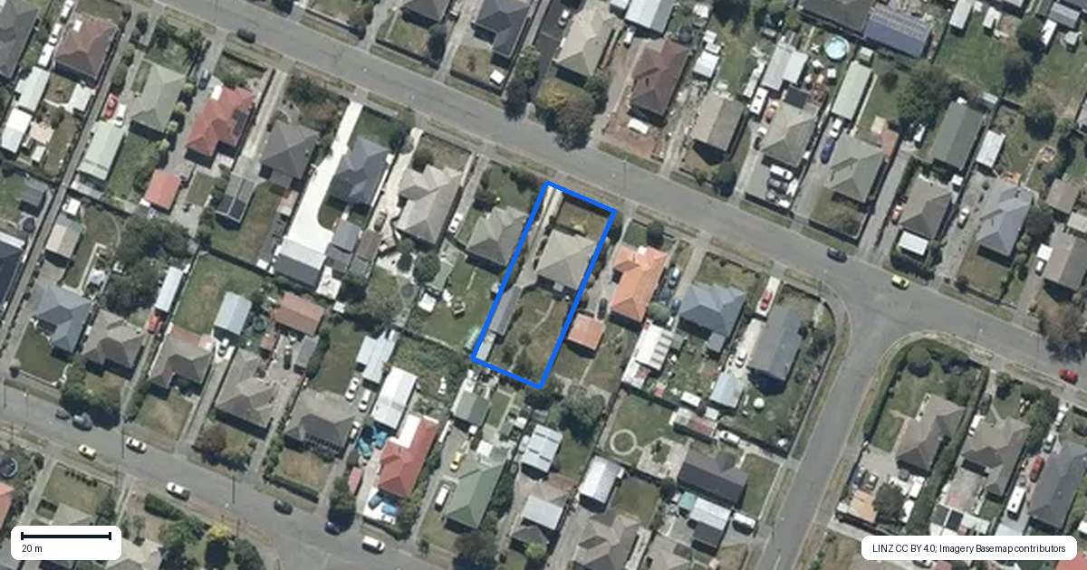 Property context map for 17 Aurora Street, Hei Hei, Christchurch