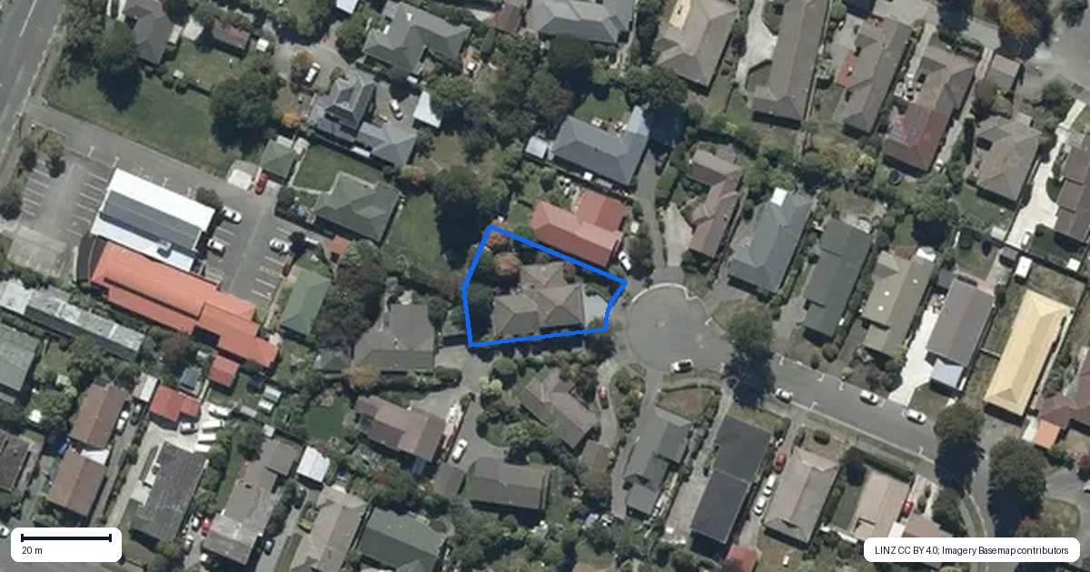 Property context map for 28 Lodge Place, Ilam, Christchurch