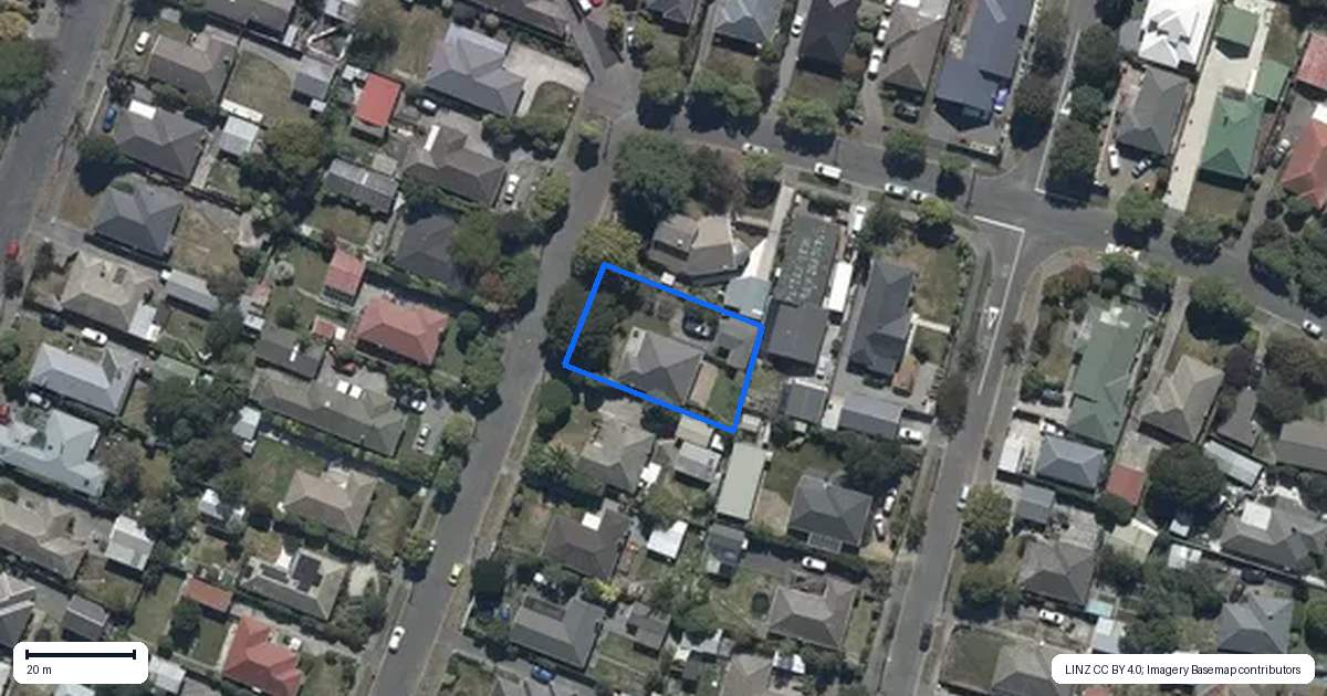 Property context map for 24 Everest Street, Burnside, Christchurch