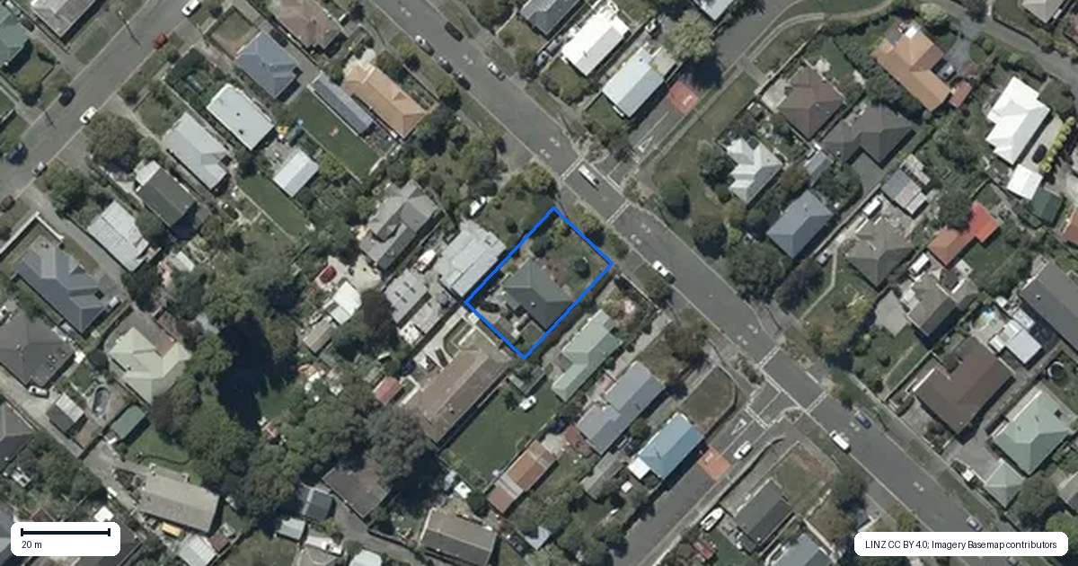 Property context map for 150 MacKenzie Avenue, Woolston, Christchurch