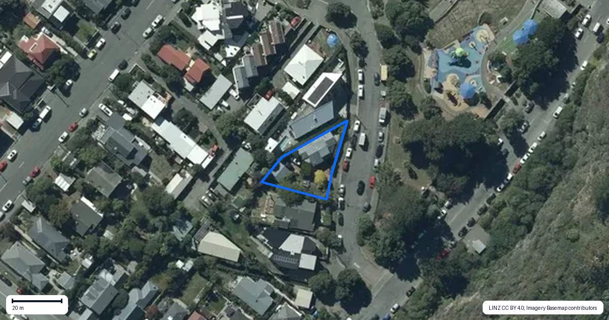 Property context map for 144 Esplanade, Sumner, Christchurch