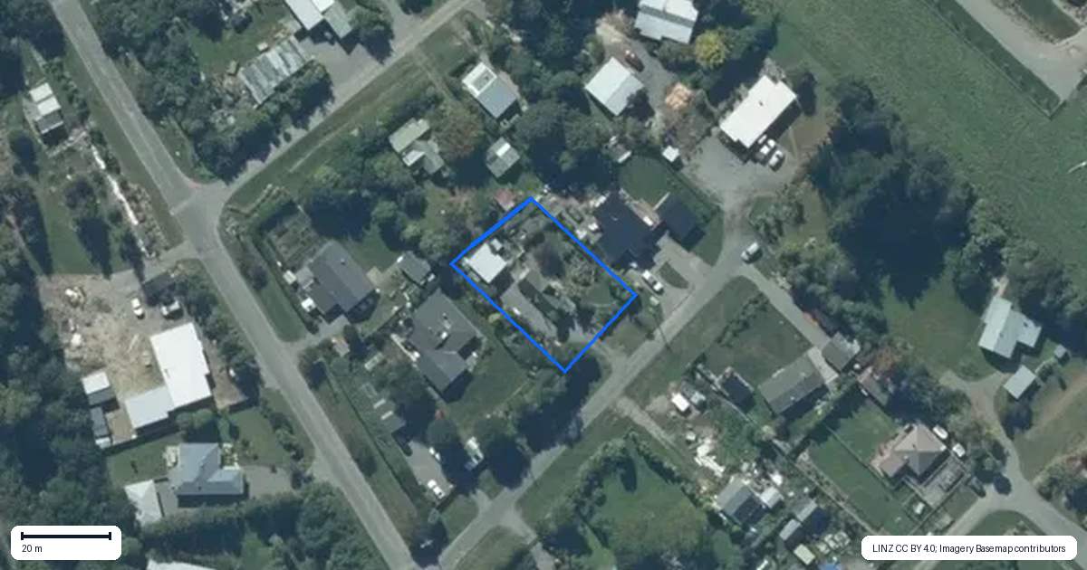 Property context map for 27 West Street, Whitecliffs, Glentunnel