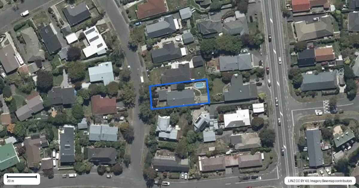 Property context map for 6 Camelot Street, Ilam, Christchurch