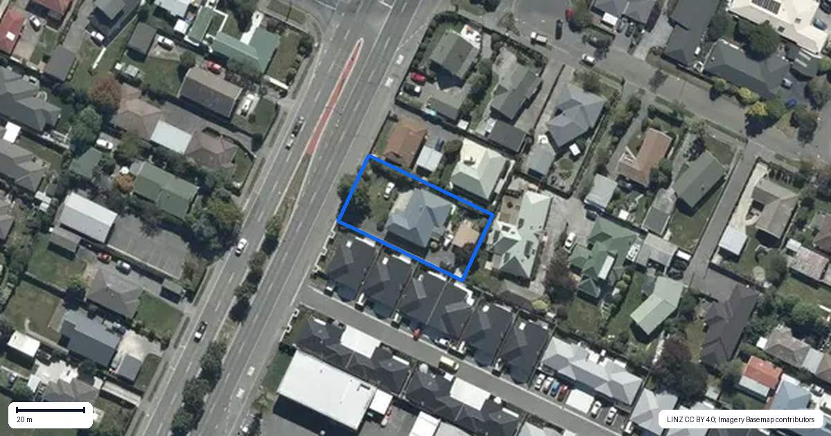 Property context map for 560 Main North Road, Belfast, Christchurch