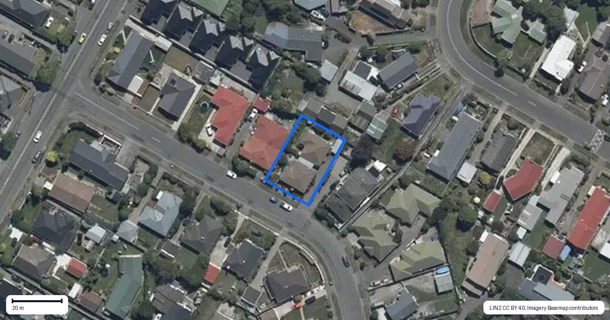 Property context map for 62A Bainton Street, Bishopdale, Christchurch