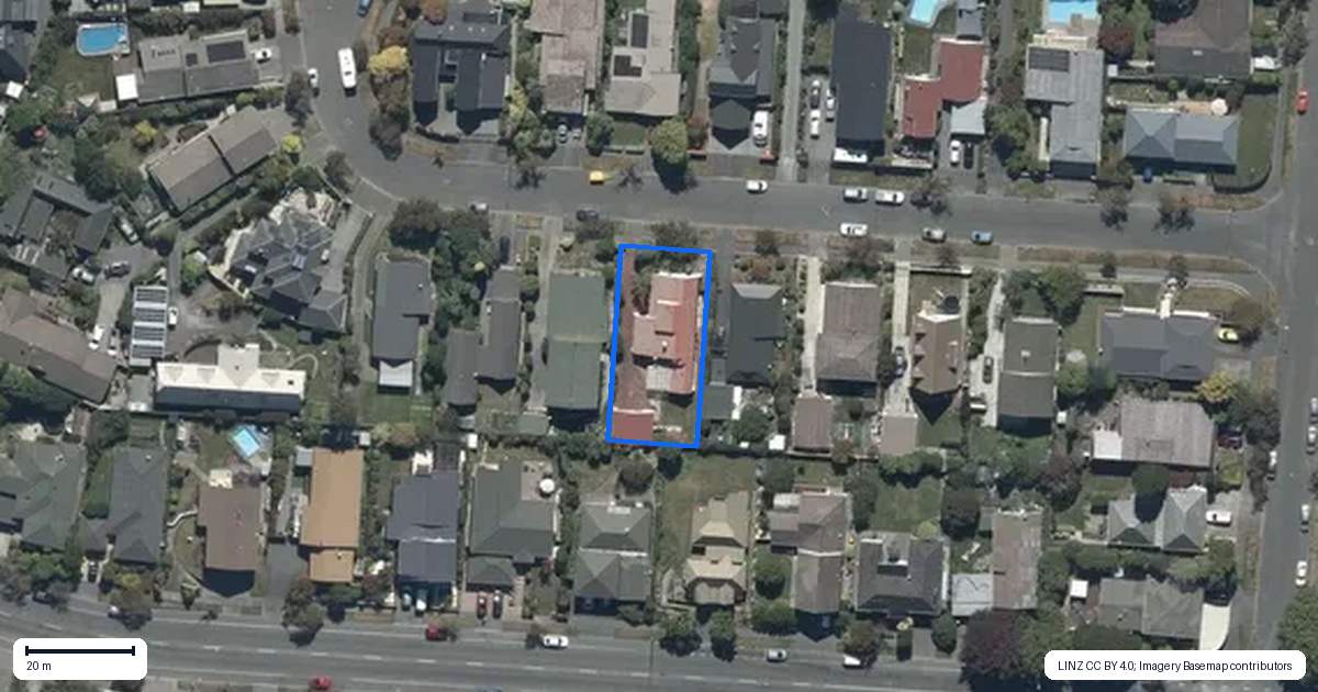 Property context map for 15 Hawkswood Place, Avonhead, Christchurch