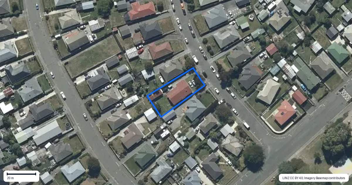 Property context map for 7 Glenora Place, Hornby, Christchurch