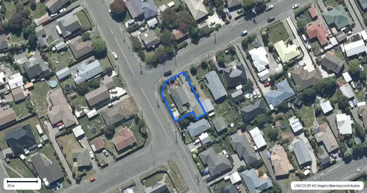 Property context map for 19 Riwai Street, Templeton, Christchurch