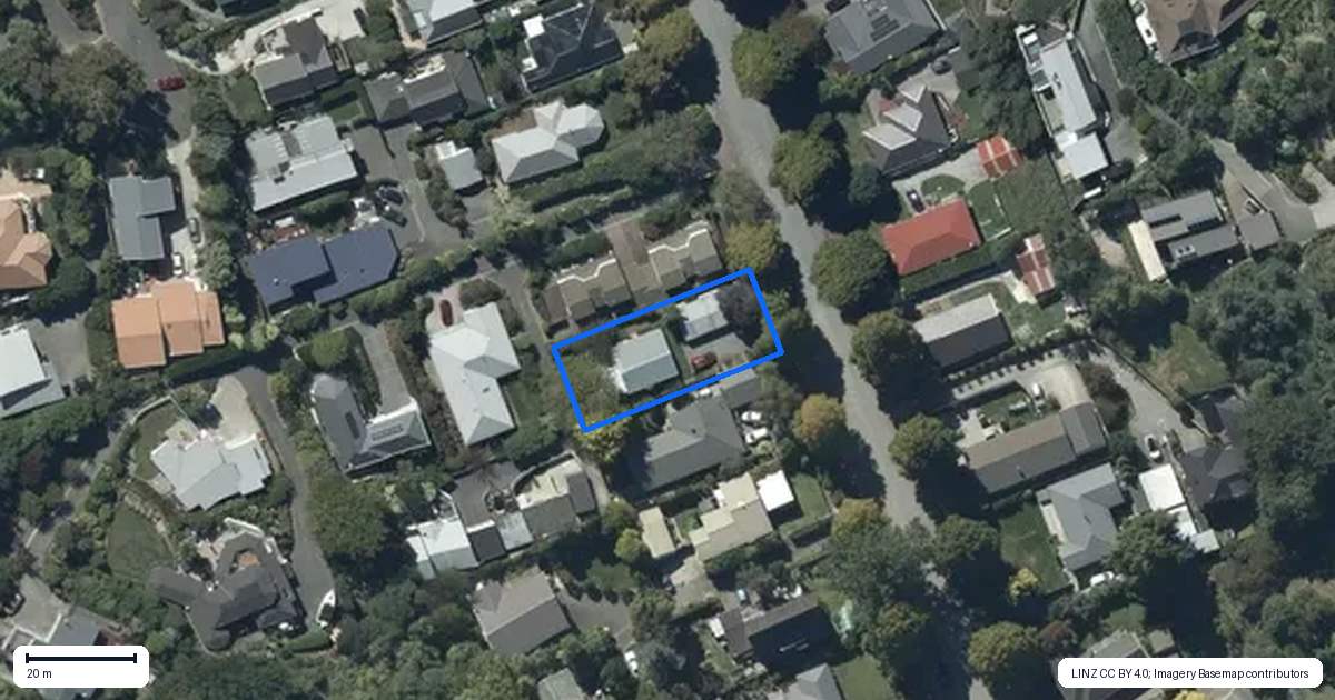 Property context map for 86 Bowenvale Avenue, Cashmere, Christchurch