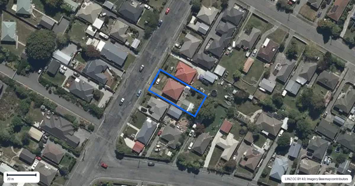 Property context map for 138 Harris Crescent, Papanui, Christchurch