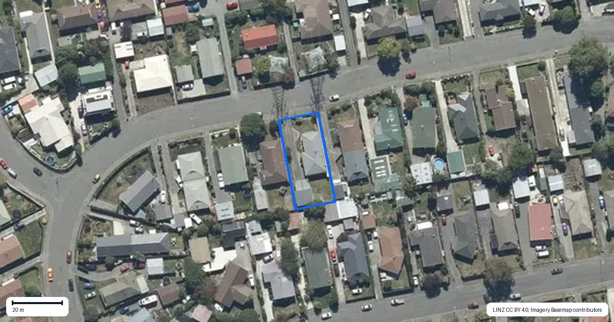 Property context map for 62 Denise Crescent, Hornby, Christchurch