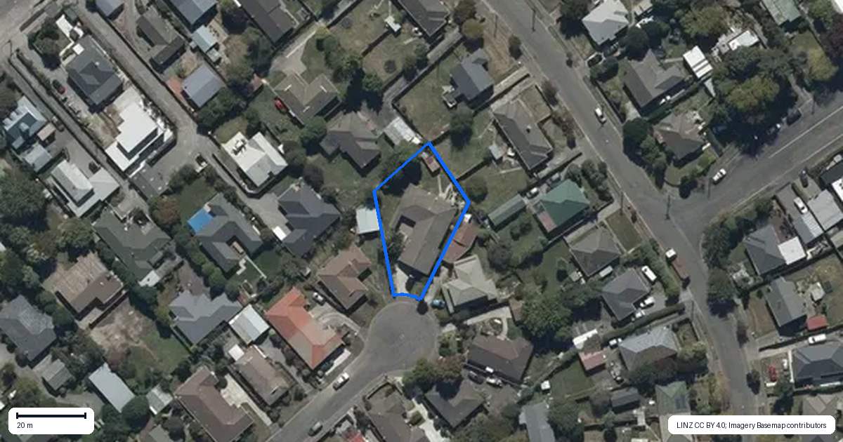 Property context map for 27 Resolution Place, Bryndwr, Christchurch