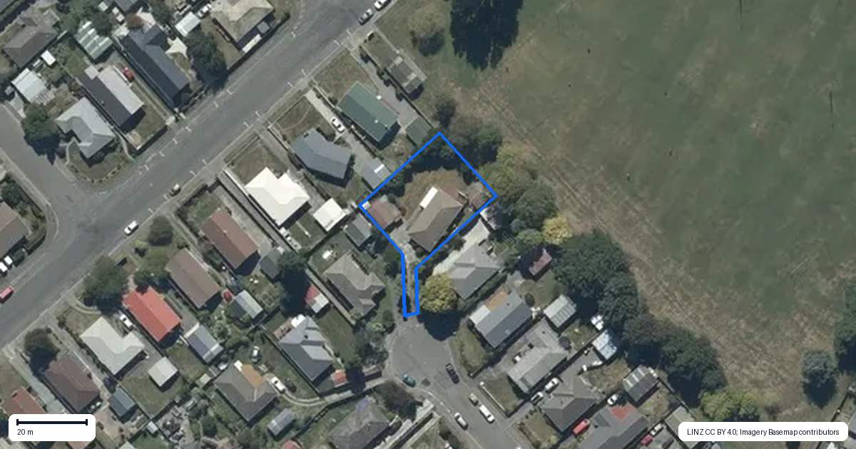 Property context map for 22 Fairmont Place, Hornby, Christchurch