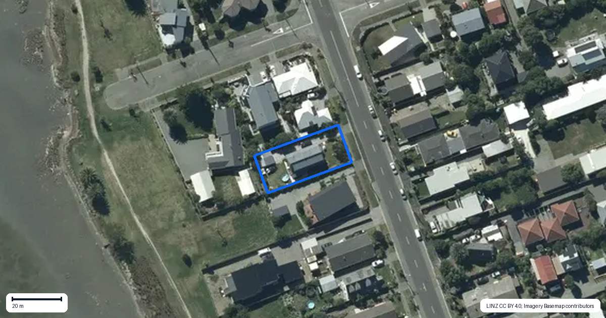 Property context map for 88 Rocking Horse Road, Southshore, Christchurch