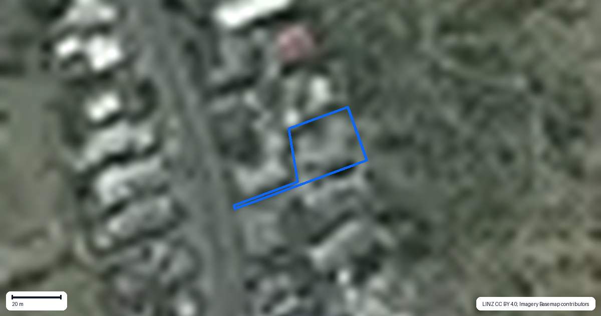Property context map for 45A Rocking Horse Road, Southshore, Christchurch