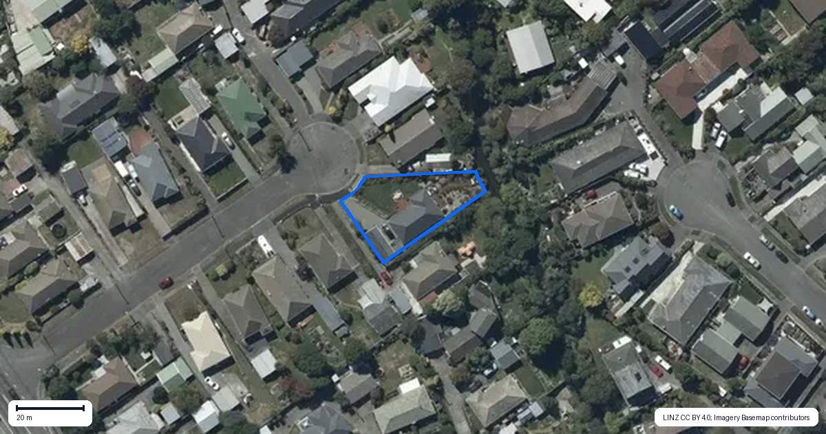 Property context map for 14 Tekoa Place, Hoon Hay, Christchurch