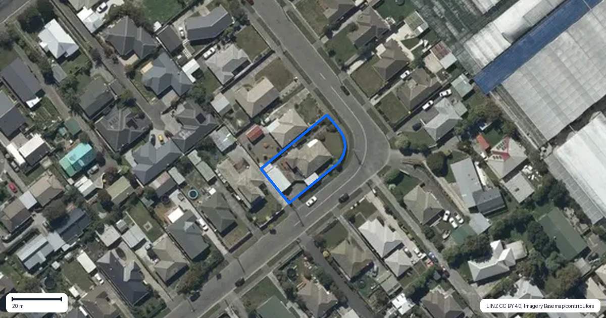 Property context map for 39 Mountfort Street, Spreydon, Christchurch