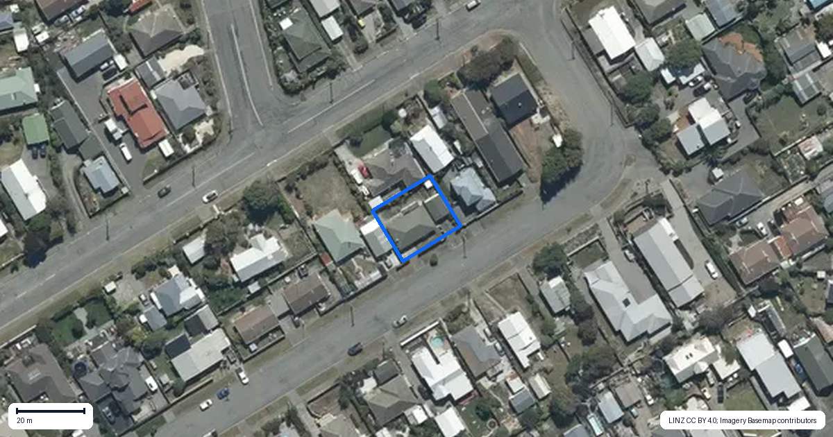 Property context map for 26 Tedder Avenue, North New Brighton, Christchurch